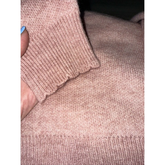 Pink Dusty Rose V Neck Button Front Cardigan Sweater Women XXL Celebrity - Picture 12 of 13